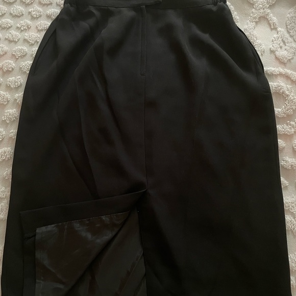 Women’s Black Beaded 2 Piece St. Anthony Evening Wear Size 14 Fully lined - Picture 9 of 12